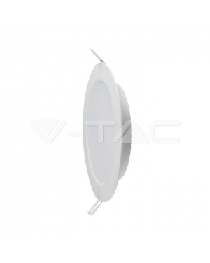 6W LED SAMSUNG CHIP Backlit Panel Recessed - Кръг 3000K LED панели за скрит монтаж