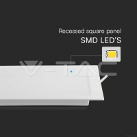 12W LED SAMSUNG CHIP Backlit Panel Surface Mounted Квадрат 4000K 12W LED SAMSUNG CHIP Backlit Panel Surface Mounted Квадрат 4000K LED панели за скрит монтаж