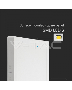 18W LED SAMSUNG CHIP Backlit Panel Surface Mounted Квадрат 4000K LED панели за външен монтаж на осветление