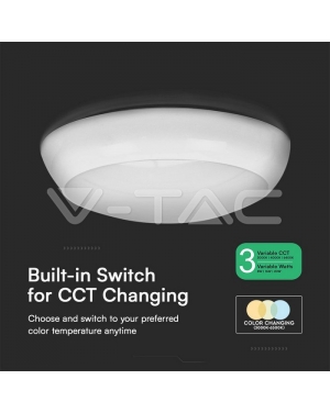 8W/16W/20W LED Плафон SAMSUNG3IN1 RD IP65 LED плафони без сензори
