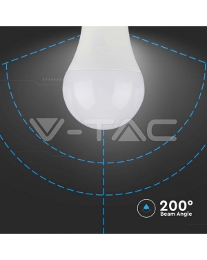 LED Крушка - 10.5W E27 A60 Термо Пластик 4000K LED крушки Е27