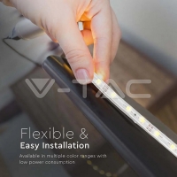 LED Лента SMD3528 - 60/1 Бяла IP65 12V LED ленти