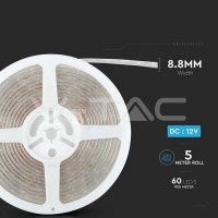 LED Лента SMD3528 - 60/1 Бяла IP65 12V LED ленти