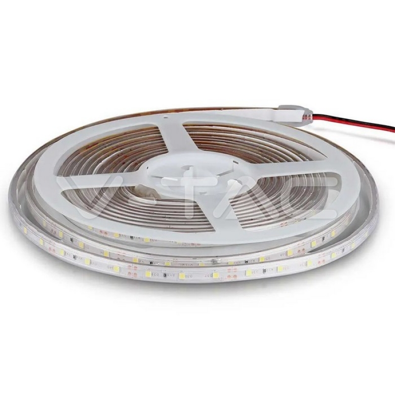 LED Лента SMD3528 - 60/1 Бяла IP65 12V LED ленти