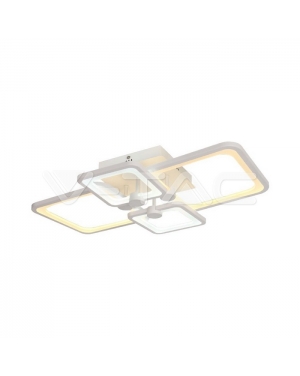 70W LED Плафон 3 Степени Димиращ С Дистанционно Бяло Тяло IP20 LED плафони без сензори
