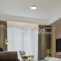 12W LED Панел Външен Монтаж Кръг 3000К Линейни LED тела за открит монтаж