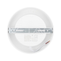 12W LED Панел Външен Монтаж Кръг 3000К Линейни LED тела за открит монтаж