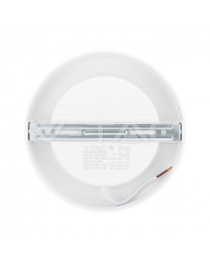 12W LED Панел Външен Монтаж Кръг 3000К Линейни LED тела за открит монтаж