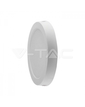 12W LED Панел Външен Монтаж Кръг 3000К Линейни LED тела за открит монтаж