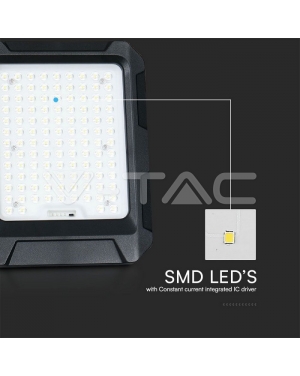 10W LED Соларен Прожектрор 3.7V 8Ah Батерия LED екстериорно осветление