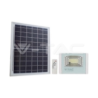12W LED Соларен Прожектор 6000К Бяло Тяло LED прожектори