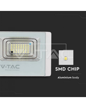 50W LED Соларен Прожектор 4000К Бяло Тяло LED екстериорно осветление