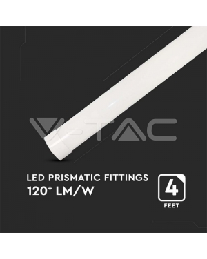 40W LED Линейно Тяло 120см 4000К Линейни LED тела за открит монтаж