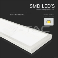 40W LED Панел Външен Монтаж 1200x300 6400k 6бр./СЕТ LED панели за външен монтаж на осветление