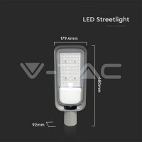 100W LED Улична Лампа Рогатка 4000К LED улично осветление