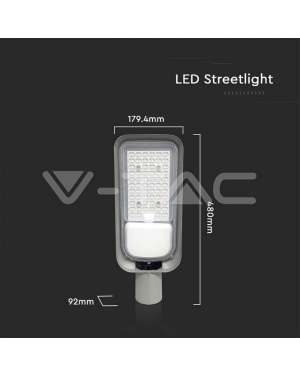 100W LED Улична Лампа Рогатка 4000К LED улично осветление