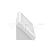 12W Фасаден Аплик Ъглов Бял 6500К IP65 12W Фасаден Аплик Ъглов Бял 6500К IP65 Фасадно LED осветление