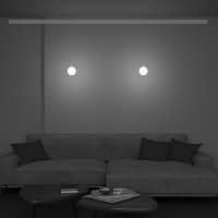 LED пендел за магнитна шина Maytoni LED Exility Димируем Бял 3000К-6000К LED магнитно осветление
