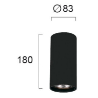 LED луна за външен монтаж VIOKEF 4214401 NESTOR Декоративни LED луни