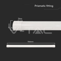 40W LED Линейно Тяло 120см 3в1 Линейни LED тела за открит монтаж