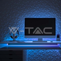 LED Лента Сет 10W 2835 121 Blue 10м/Сет 220V 220V LED ленти