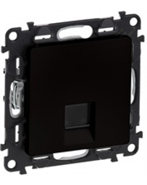 Розетка RJ45 cat.5e UTP цвят черен Valena Life Legrand Valena Life Legrand контакти и ключове
