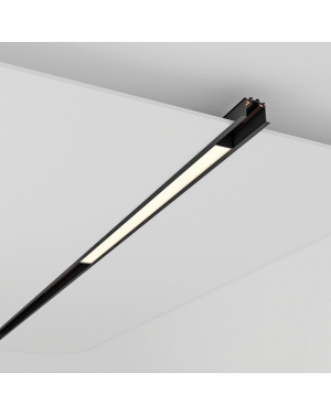 SLIM25 Магнитно LED осветително тяло ILLUSION LED ∙ 24W ∙ Черен ∙ 3000K LED магнитно осветление