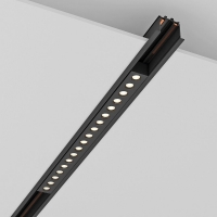 SLIM25 Магнитно LED осветително тяло DIVISION LED ∙ 18W ∙ Черен ∙ 3000K LED магнитно осветление
