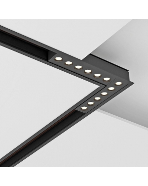 SLIM25 Магнитен LED ъгъл LEMINI LED ∙ 12W ∙ Черен ∙ 3000K LED магнитно осветление