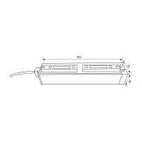 SLIM25 Понижаващо LED захранване LVT LED DRIVER ∙ 200W ∙ IN 230V OUT 48V LED магнитно осветление