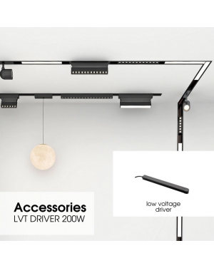 SLIM25 Понижаващо LED захранване LVT LED DRIVER ∙ 200W ∙ IN 230V OUT 48V LED магнитно осветление