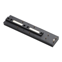 SLIM25 Електрически магнитен конектор 90° L-Track ∙ Черен LED магнитно осветление