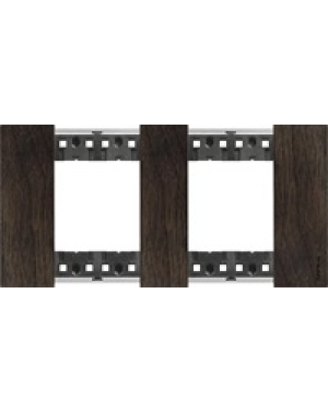 Рамка 2x2 мод. дървена цвят Орех (Walnut) Living Now Bticino LIVING NOW рамки и Лицеви панели