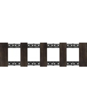 Рамка 4x2 мод. дървена цвят Орех (Walnut) Living Now Bticino LIVING NOW рамки и Лицеви панели