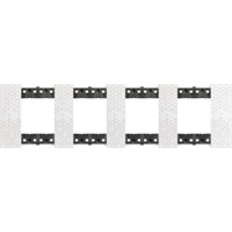 Рамка 4x2 мод. цвят Пиксел (Pixel) Living Now Bticino LIVING NOW рамки и Лицеви панели