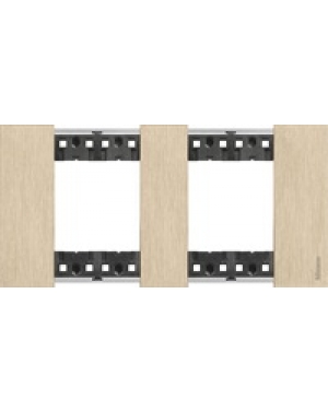 Рамка 2x2 мод. метална цвят Злато (Gold) Living Now Bticino LIVING NOW рамки и Лицеви панели