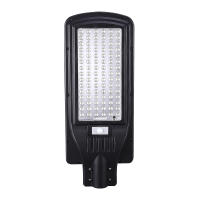 АВТОН. СОЛАРЕН УЛ. ОСВЕТИТЕЛ GX100 Ø50 4000K 2600Lm IP66 505x225x160 LED улично осветление