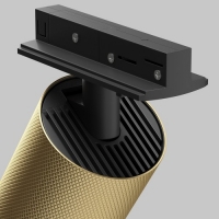 Прожектор за монофазна шина Maytoni TR089-1-GU10-BMG Satin Brass Artisan Unity Track Light LED магнитно осветление Maytoni серия Unity