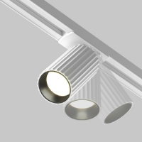 Прожектор за монофазна шина Maytoni TR218-1-GU10-W White Calipso Unity Track Light LED магнитно осветление Maytoni серия Unity