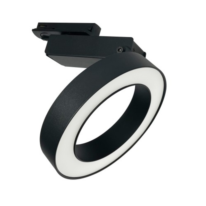 LED прожектор за монофазна шина Maytoni TR044-1-12W4K-B Rim Black 12W 4000K Track Light Unity LED магнитно осветление Maytoni серия Unity