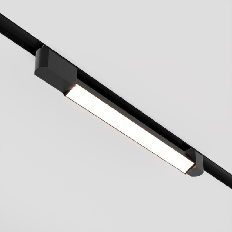 LED осветително тяло за монофазна шина Maytoni TR104-1-24W4K-B-DE 24W 4000K Basis Rot Black Track Light Unity LED магнитно осветление Maytoni серия Unity