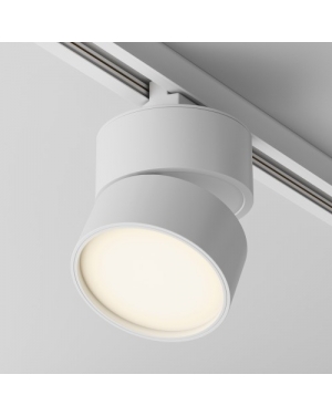 LED прожектор за монофазна шина Maytoni TR007-1-12W3K-W Onda White Track Light Unity LED магнитно осветление Maytoni серия Unity