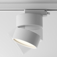 LED прожектор за монофазна шина Maytoni TR007-1-12W3K-W Onda White Track Light Unity LED прожектор за монофазна шина Maytoni TR007-1-12W3K-W Onda White Track Light Unity LED магнитно осветление Maytoni серия Unity