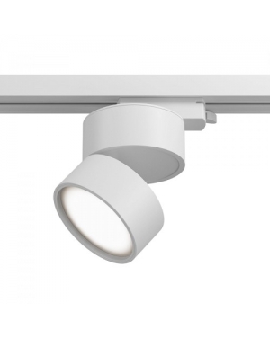 LED прожектор за монофазна шина Maytoni TR007-1-12W3K-W Onda White Track Light Unity LED магнитно осветление Maytoni серия Unity
