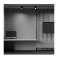 LED прожектор за монофазна шина Maytoni TR007-1-12W4K-B Onda Black Track Light Unity LED прожектор за монофазна шина Maytoni TR007-1-12W4K-B Onda Black Track Light Unity LED магнитно осветление Maytoni серия Unity