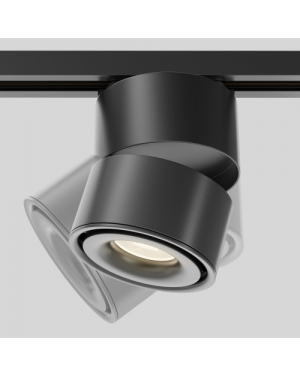 LED прожектор за монофазна шина Maytoni TR084-1-15W3K-B Yin Black Track Light Unity LED магнитно осветление Maytoni серия Unity
