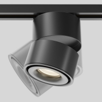 LED прожектор за монофазна шина Maytoni TR084-1-15W4K-B Yin Black Track Light Unity LED магнитно осветление Maytoni серия Unity