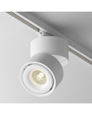 LED прожектор за монофазна шина Maytoni TR084-1-15W4K-W Yin White Track Light Unity LED магнитно осветление Maytoni серия Unity