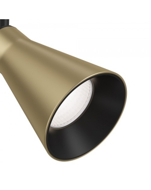 Прожектор за монофазна шина Maytoni TR022-1-GU10-MG Virar Satin Brass Track Light Unity LED магнитно осветление Maytoni серия Unity