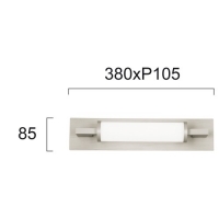 Аплик L:380 Sally 9W 649 Lm 3000K 220-240V AC IP44 Осветление за баня